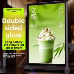 double sided light up display