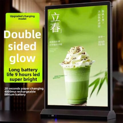double sided light up display
