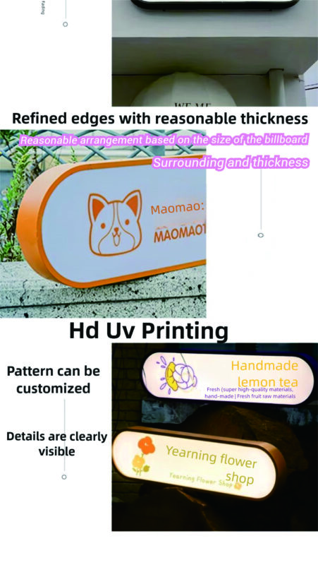 Outdoor advertising lightbox