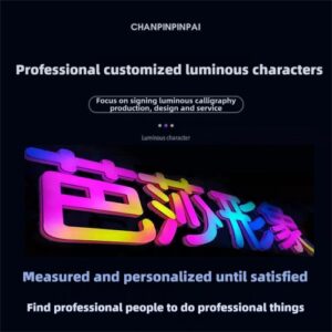 Custom RGB LED signs