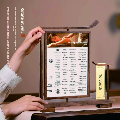 double sided tabletop display
