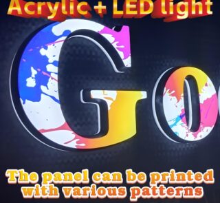 Mini LED Letters
