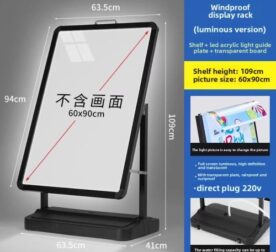 Windproof Lightbox Stand