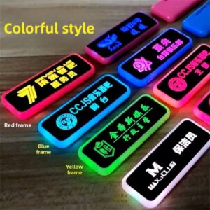 LED Event Badge