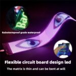 Flexible LED Car Display