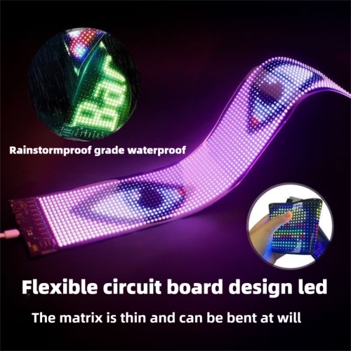 Flexible LED Car Display