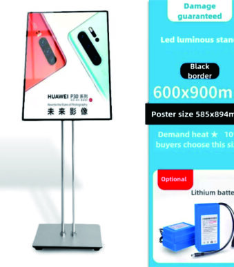 LED Poster Stand