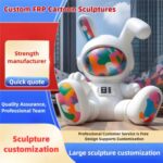 Fiberglass Cartoon Sculptures